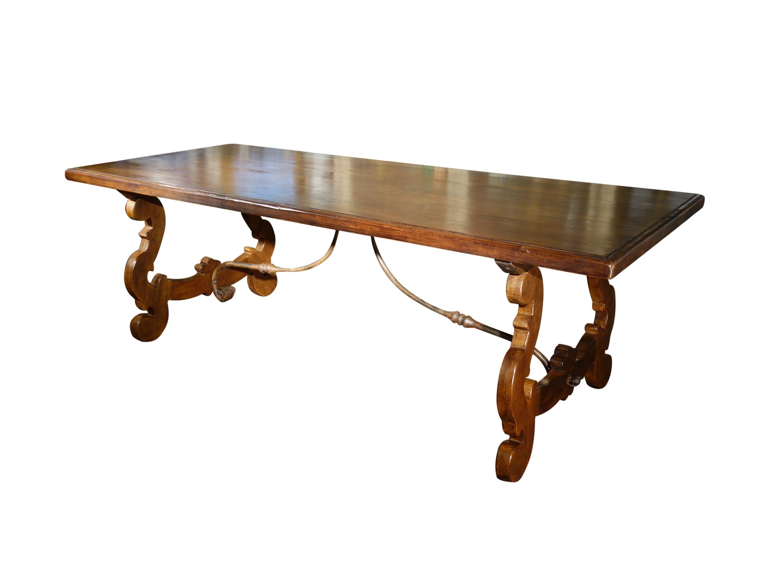french style reclaimed refectory dining table