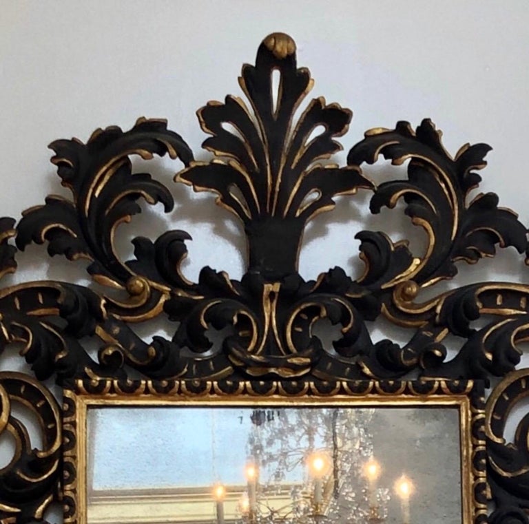 17th Century Venetian Console Table and Mirror In Good Condition For Sale In Charleston, SC