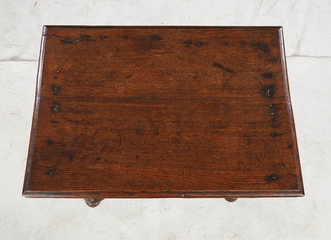 Anglais 17e s. Table d'appoint Willam and Mary en vente