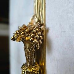 17th Century 5 lights Trianon Wall Lamp in antique bronze finish