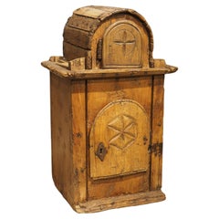 Tabernáculo alpino del siglo XVII de los Altos Alpes, Francia