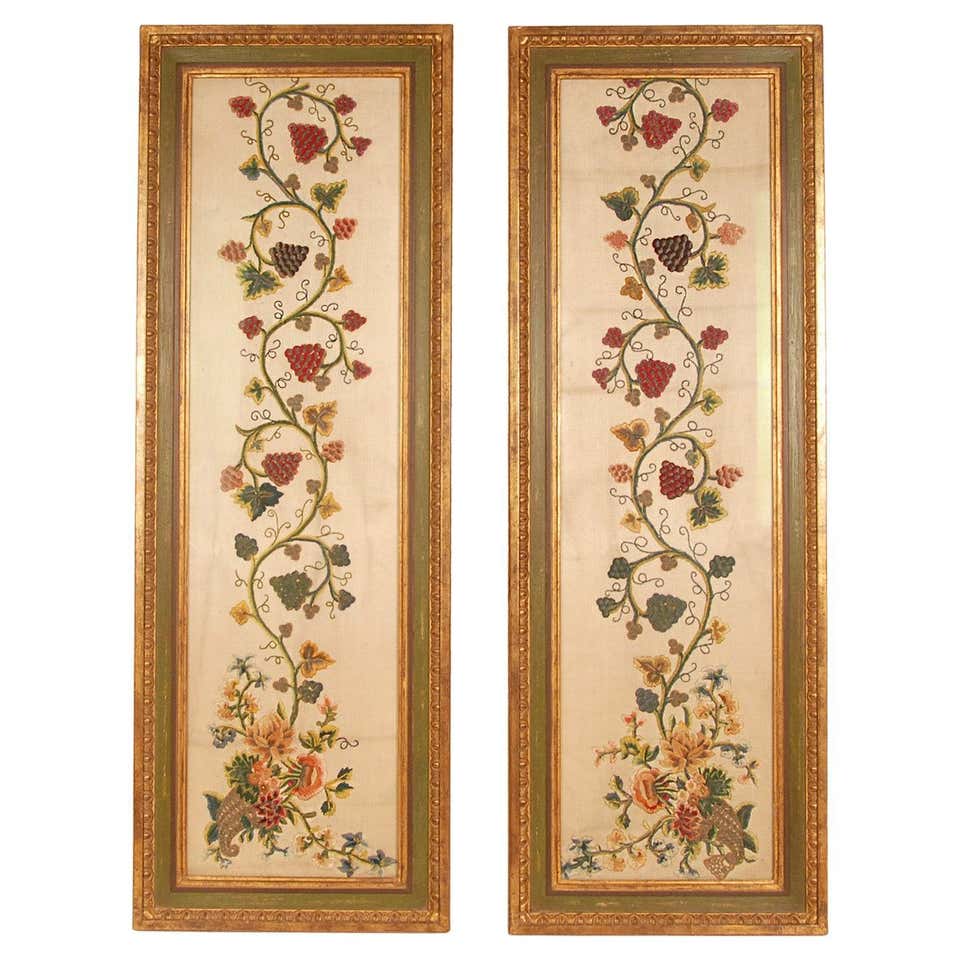 Metallic Thread Tapestries - 37 For Sale at 1stDibs | metallic tapestry ...