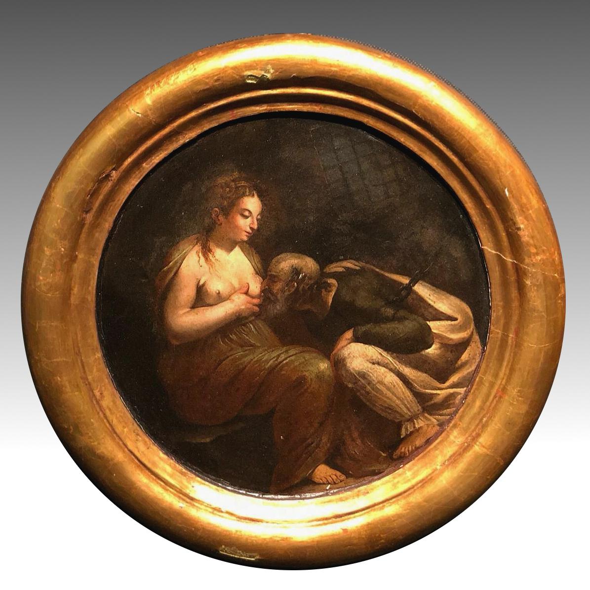 roman charity painting