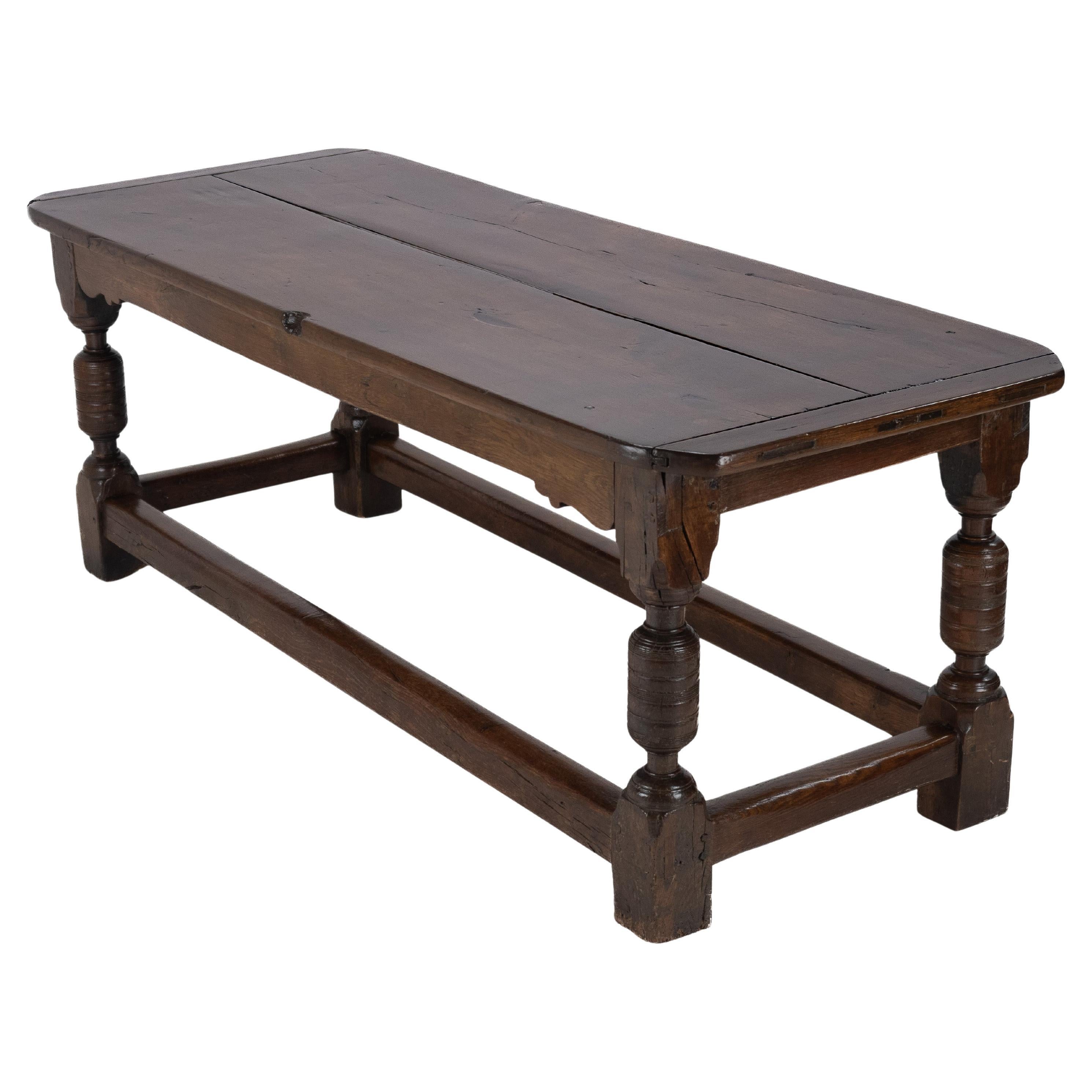17th Century and Later Oak Refectory Dining Table