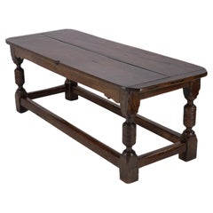 17th Century and Later Oak Refectory Dining Table