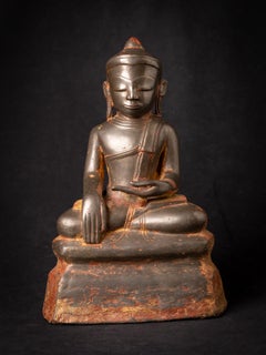 17th century Antique bronze Burmese Buddha statue - Ava period from Burma