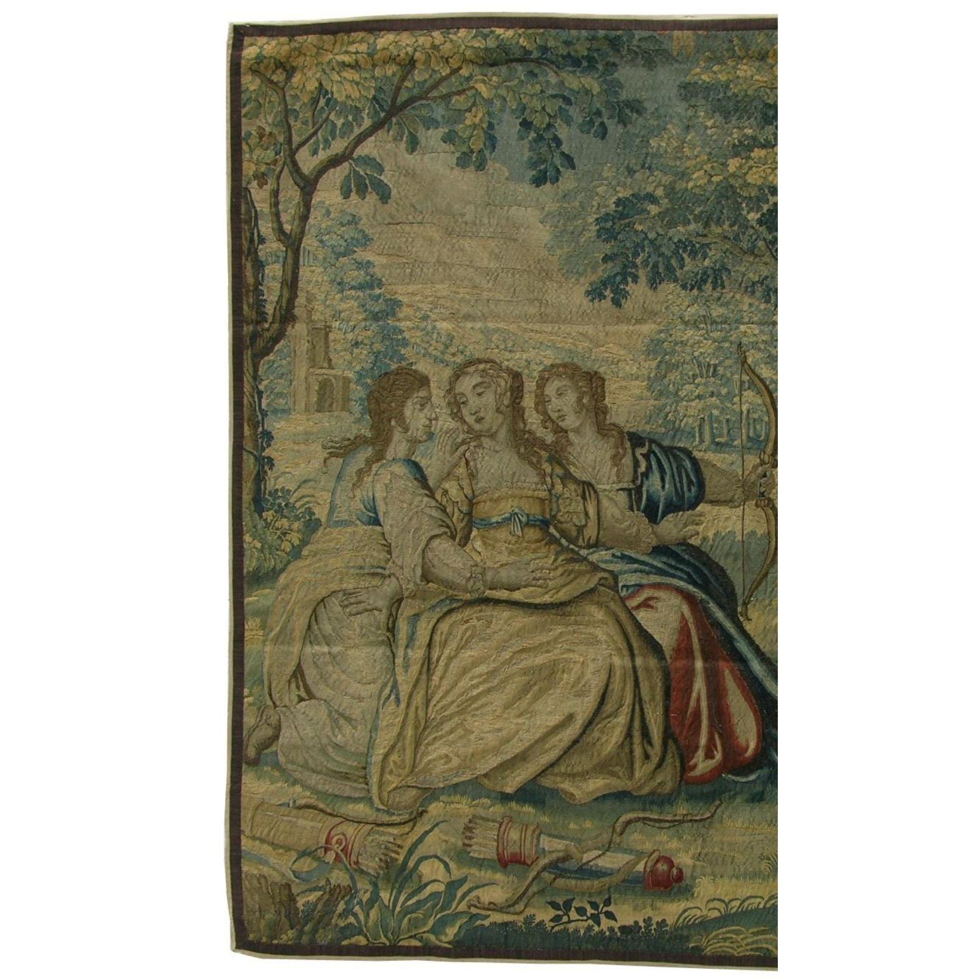 A wall hanging tapestry, simply put, is a textile specifically designed and woven to portray an artistic scene with the intent of hanging it on a wall. Antique tapestries, those that were woven over 100 years ago, are highly sought after collectible