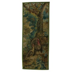 17th Century Antique Brussels Tapestry 10'2" X 4'