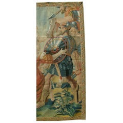 17th Century Antique Brussels Tapestry 8'9" X 6'7"