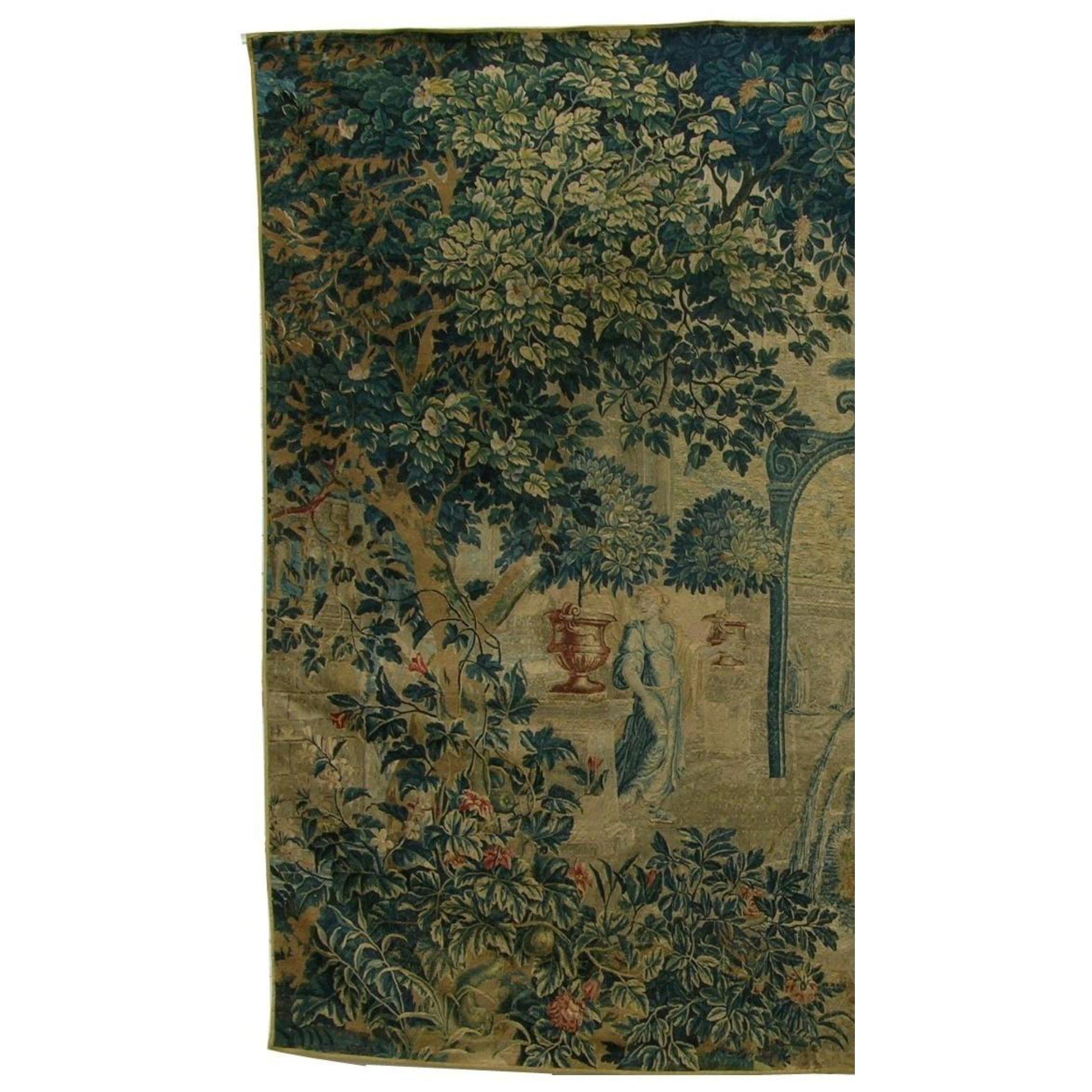 Other 17th Century Antique Brussels Tapestry 9'10