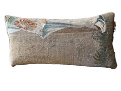 17th Century Antique Brussels Tapestry Pillow