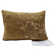 17th Century Antique Brussels Verdure Tapestry Pillow