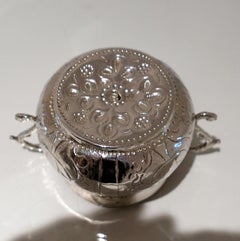 17th Century Antique Charles II Silver Porringer, London, 1668 Maker 'T*A'