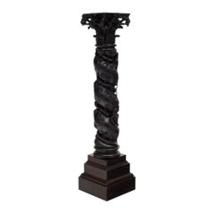 17th Century Antique Column Pedestal