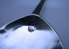 17th Century Antique Commonwealth Silver Slip-Top Spoon