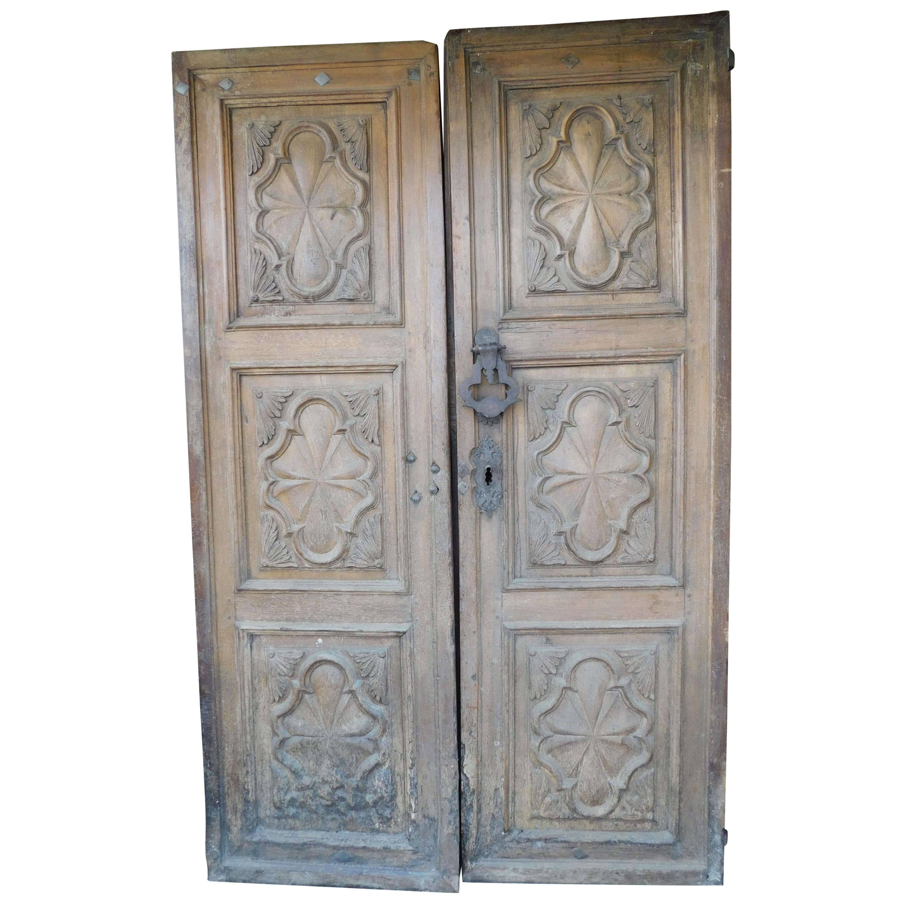 17th Century Antique Entrance Door, Baroque