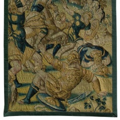 Tapiz Flamenco Antiguo del Siglo XVII 6'8" X 3'3"