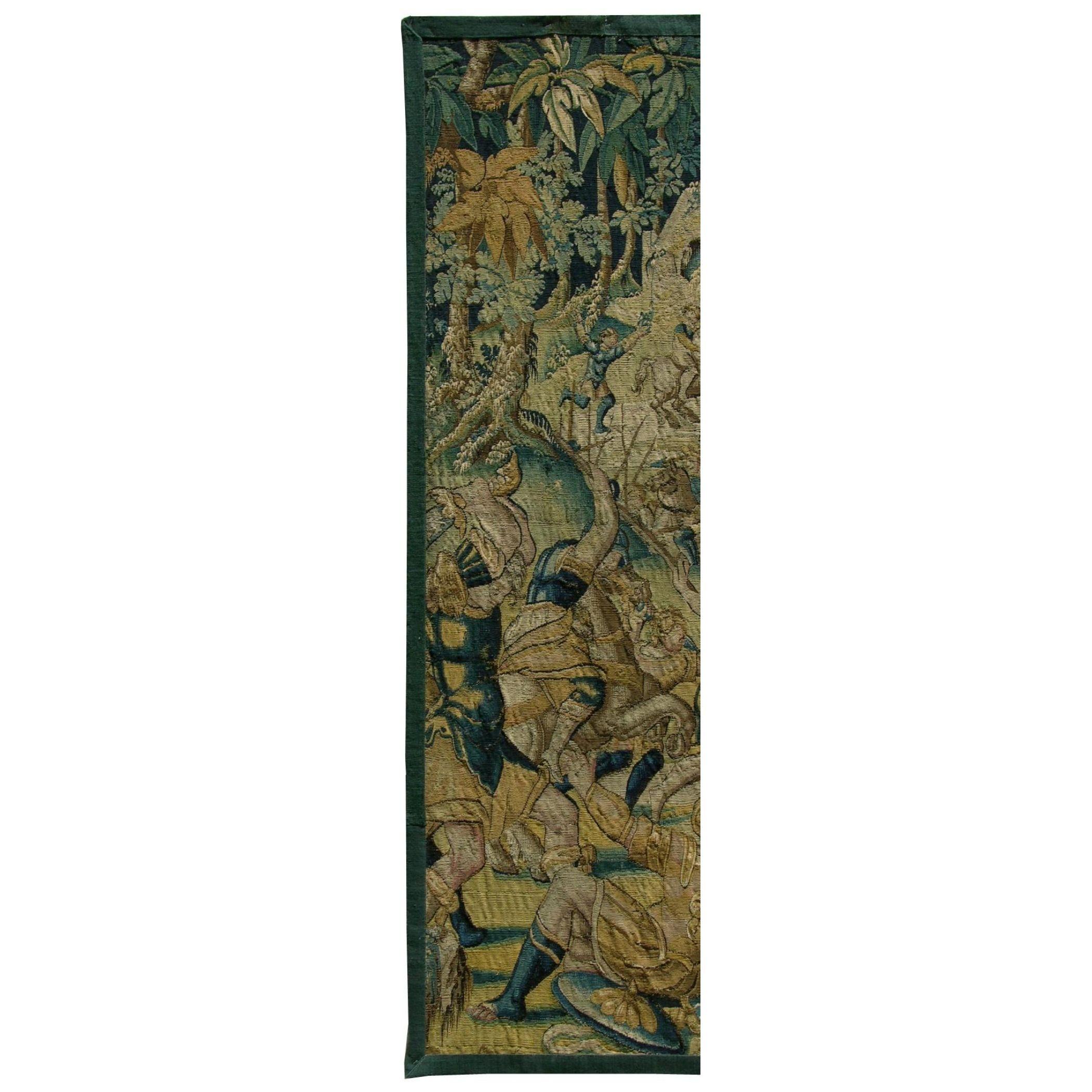 Unknown 17th Century Antique Flemish Tapestry 6'8
