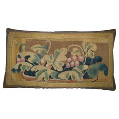 17th Century Antique Flemish Tapestry Pillow