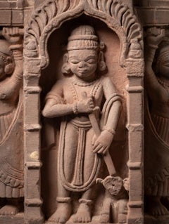 17th century Antique fragment from a Jain temple from India