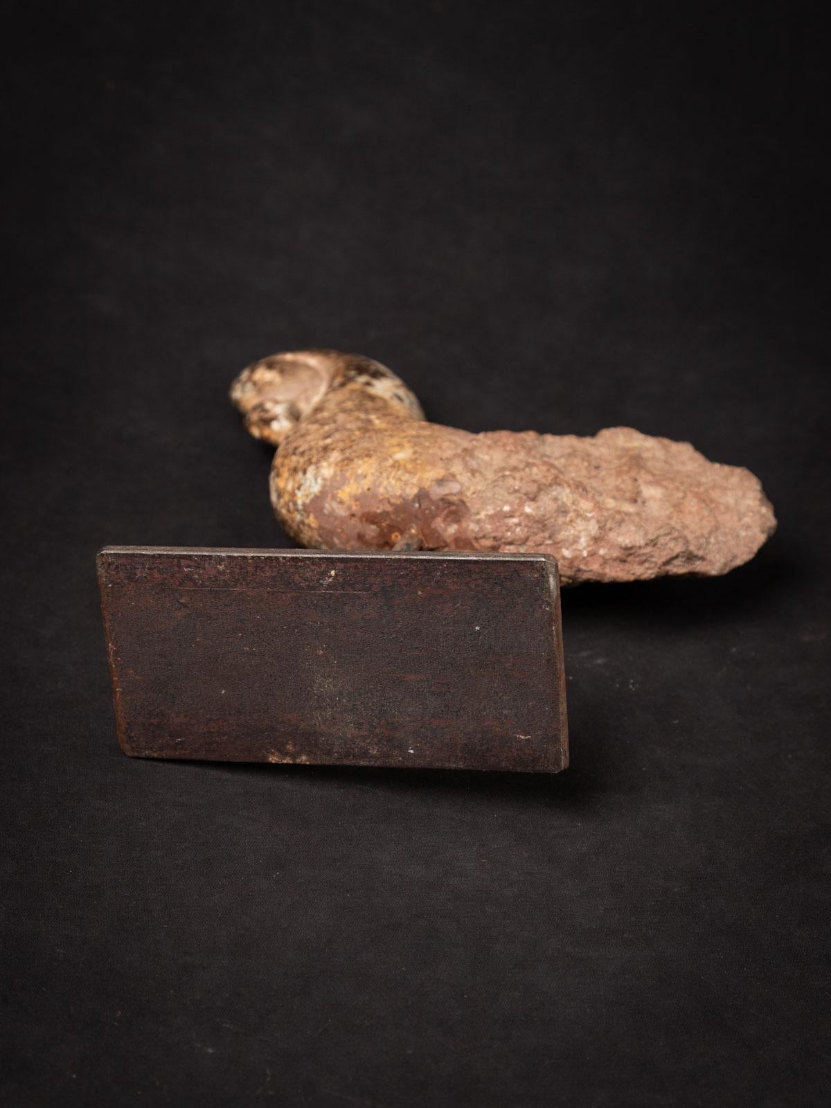 Stone 17th century Antique stone temple fragment - OriginalBuddhas For Sale