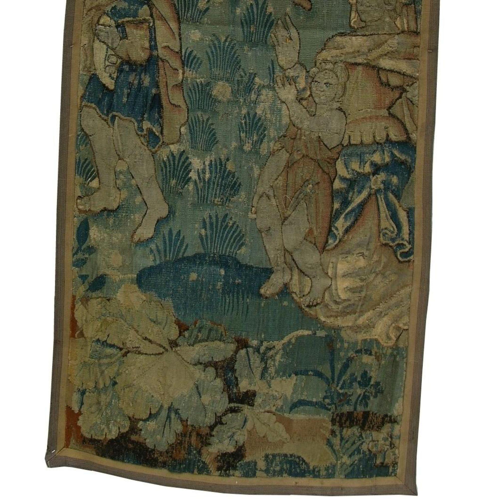 Unknown 17th Century Antique Tapestry 7'9