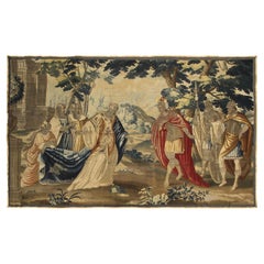 6x10 17th Century Antique Tapestry Large Antique French Tapestry Wool & Silk