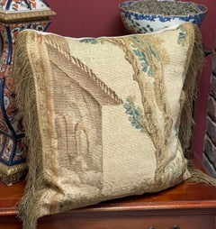 17th Century Aubusson Tapestry Pillow