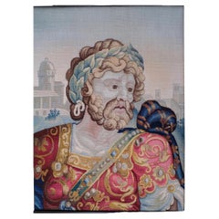 17th Century Aubusson Tapestry Portrait