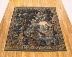17th Century Aubusson Verdure Landscape Tapestry