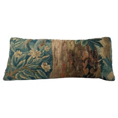17th Century Authentic Brussels Tapestry Pillow