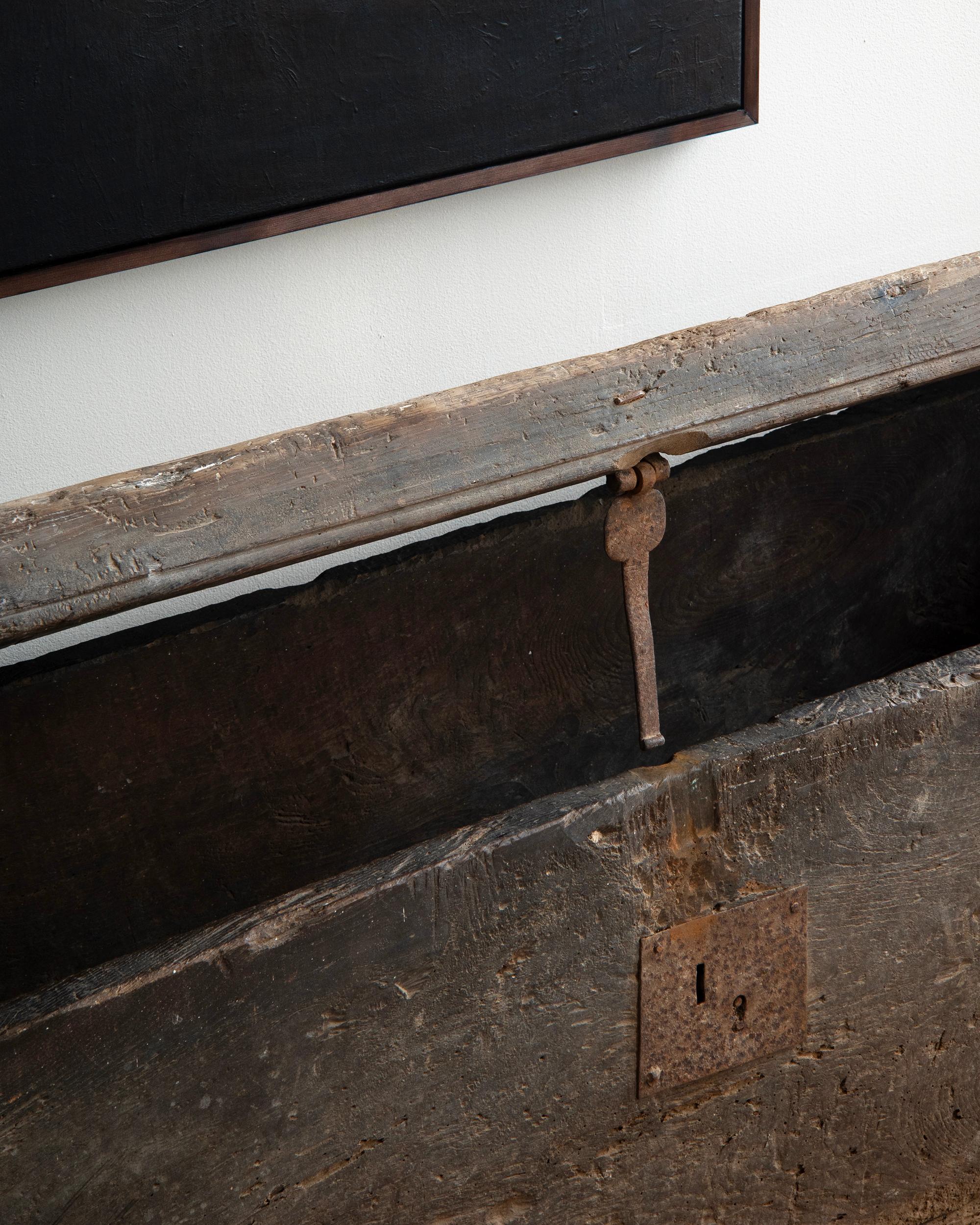 Stile provenzale Cassapanca barocca del XVII secolo in Oak in vendita
