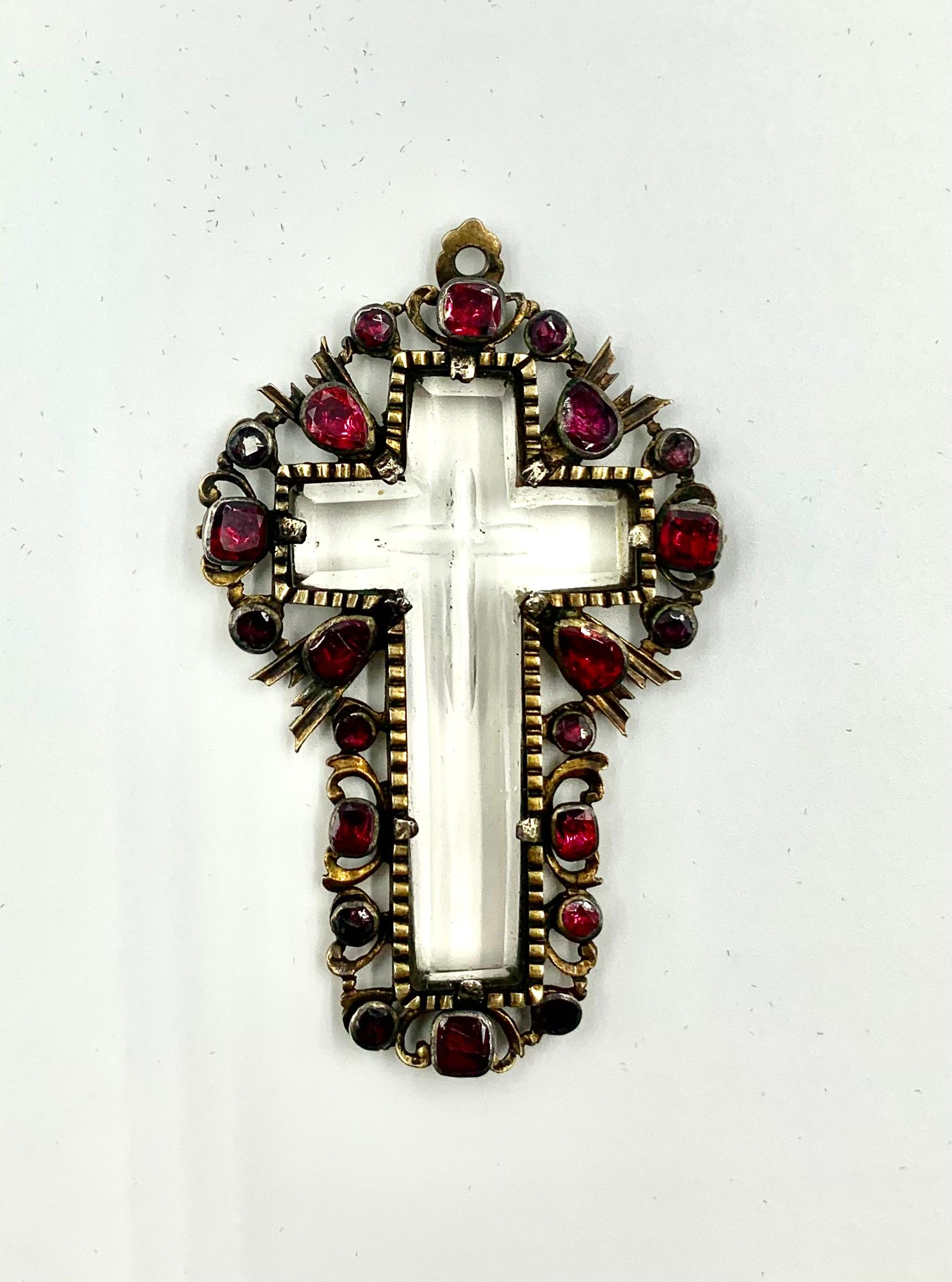 spanish cross necklace