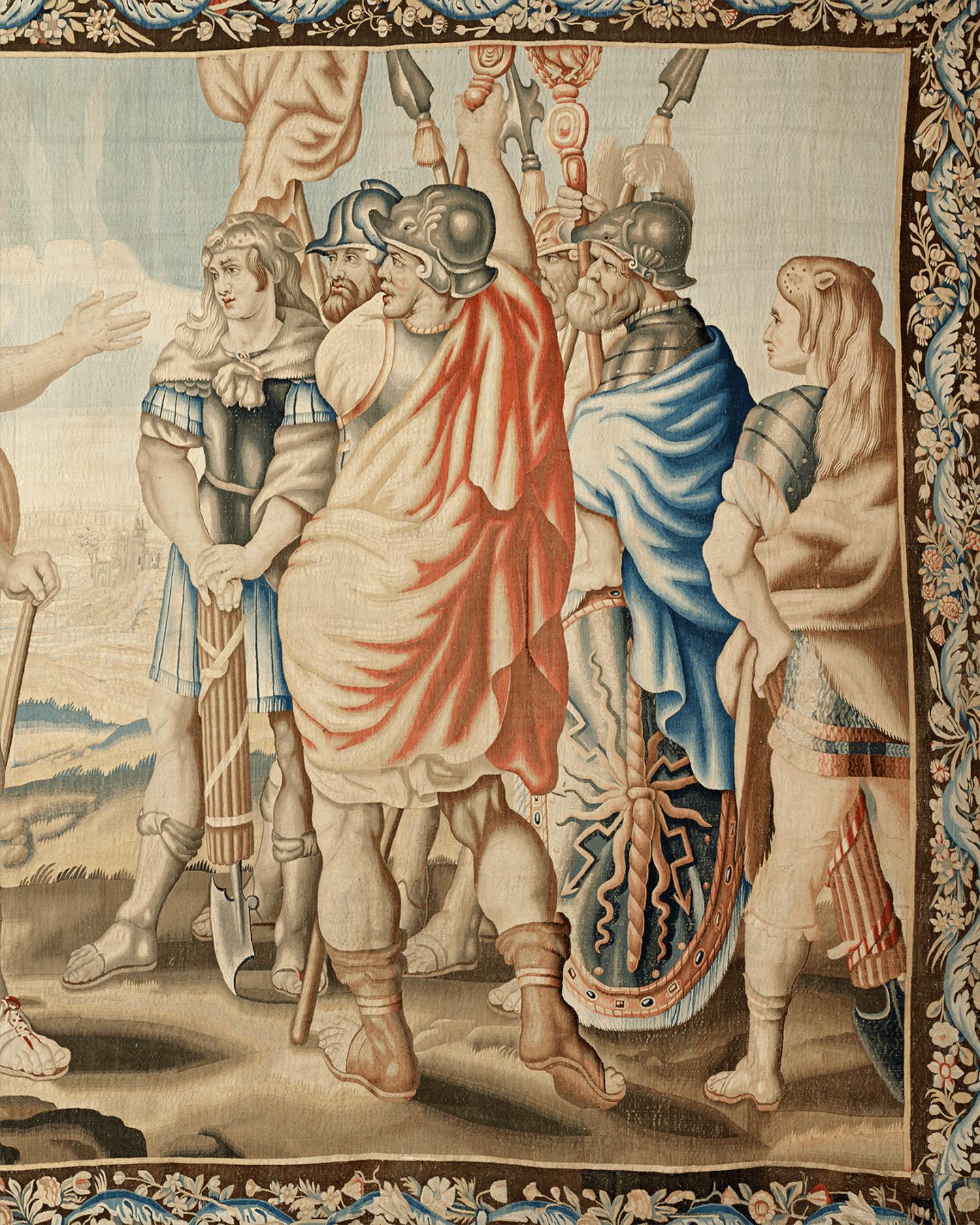Classical Roman 17th Century Belgian Tapestry