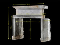 Phenomenal Bicolour Stone Fireplace Surround For Unique Interior Decor