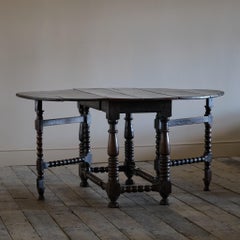 17th Century Bobbin Turned Gateleg Table