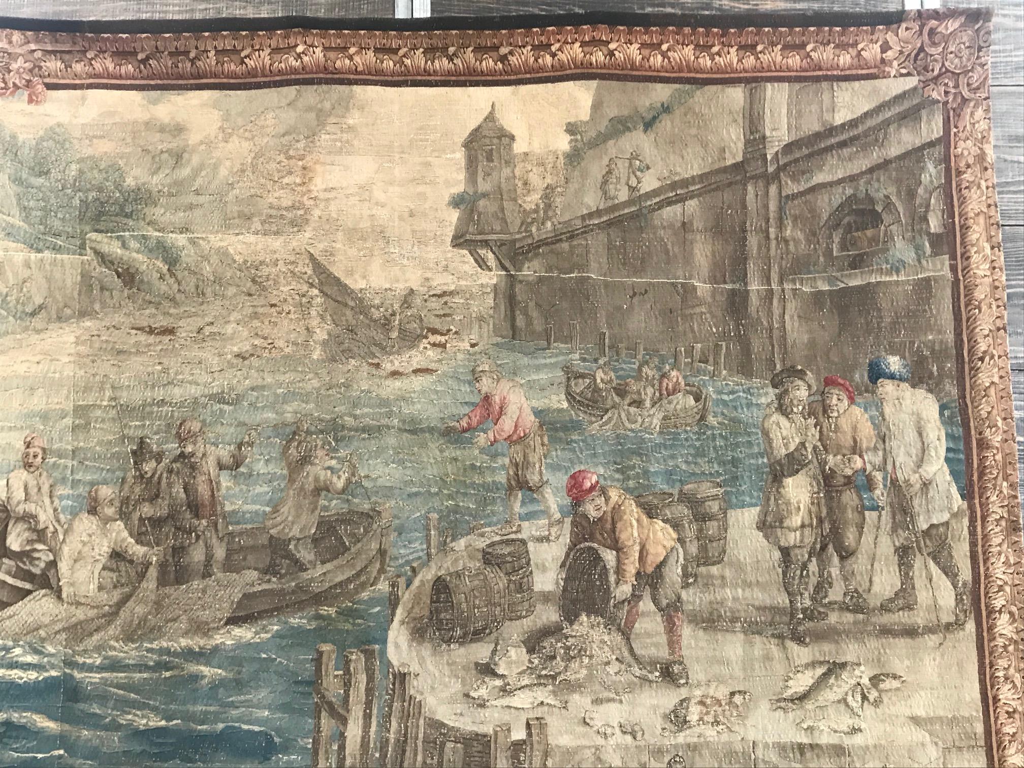 17th Century Brabant, Belge Tapestry For Sale 4