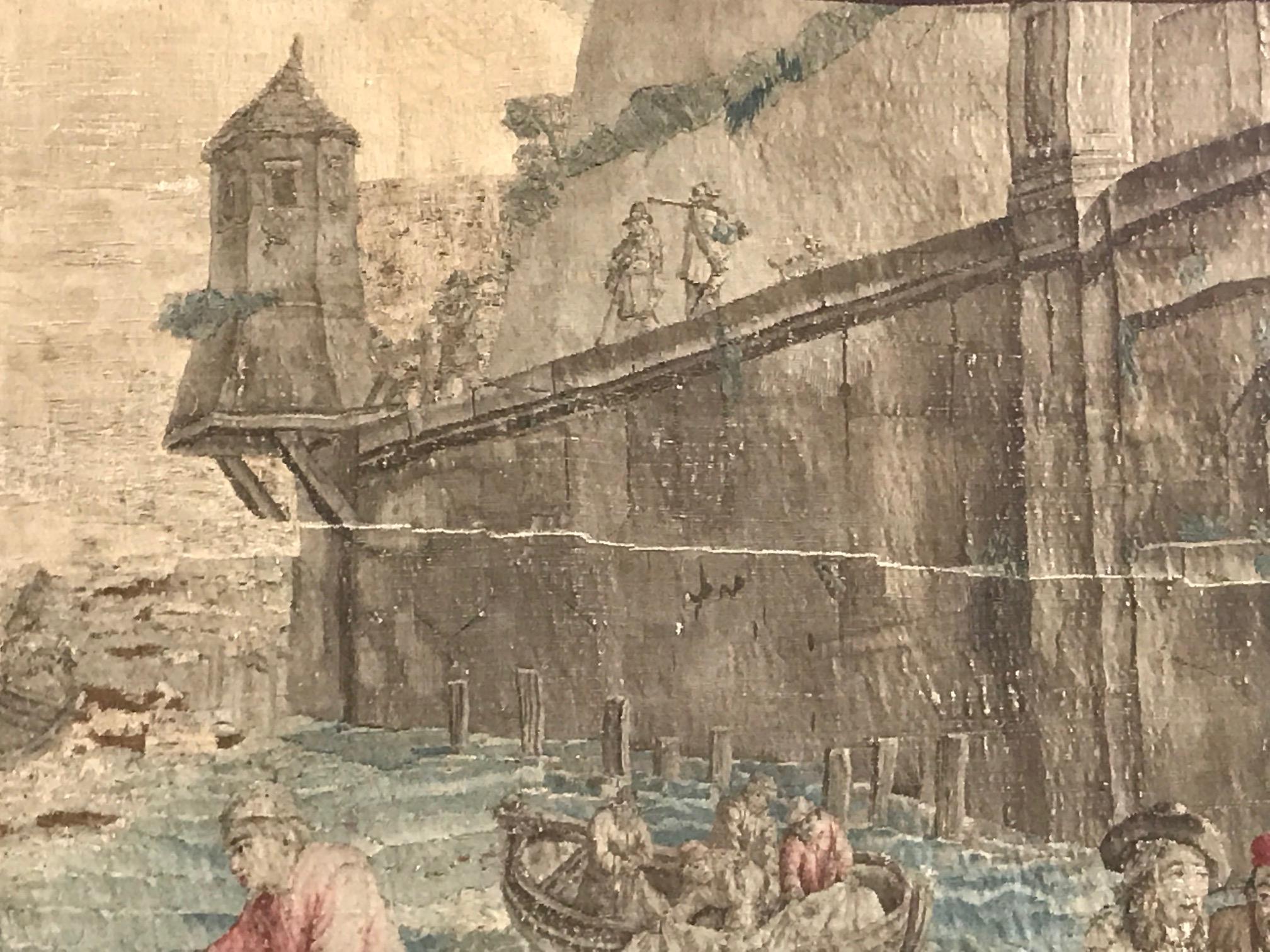 17th Century Brabant, Belge Tapestry 6