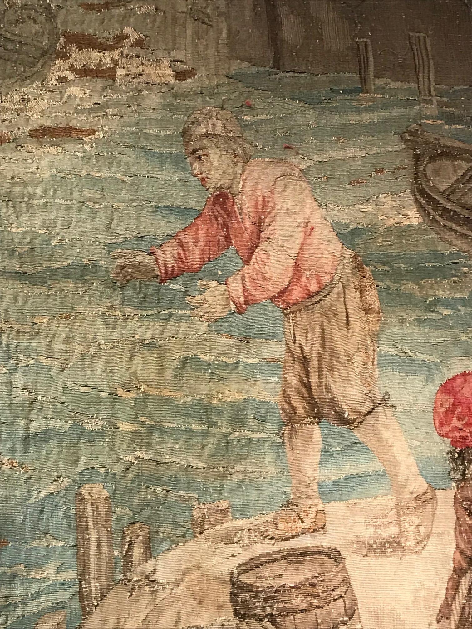 18th Century and Earlier 17th Century Brabant, Belge Tapestry