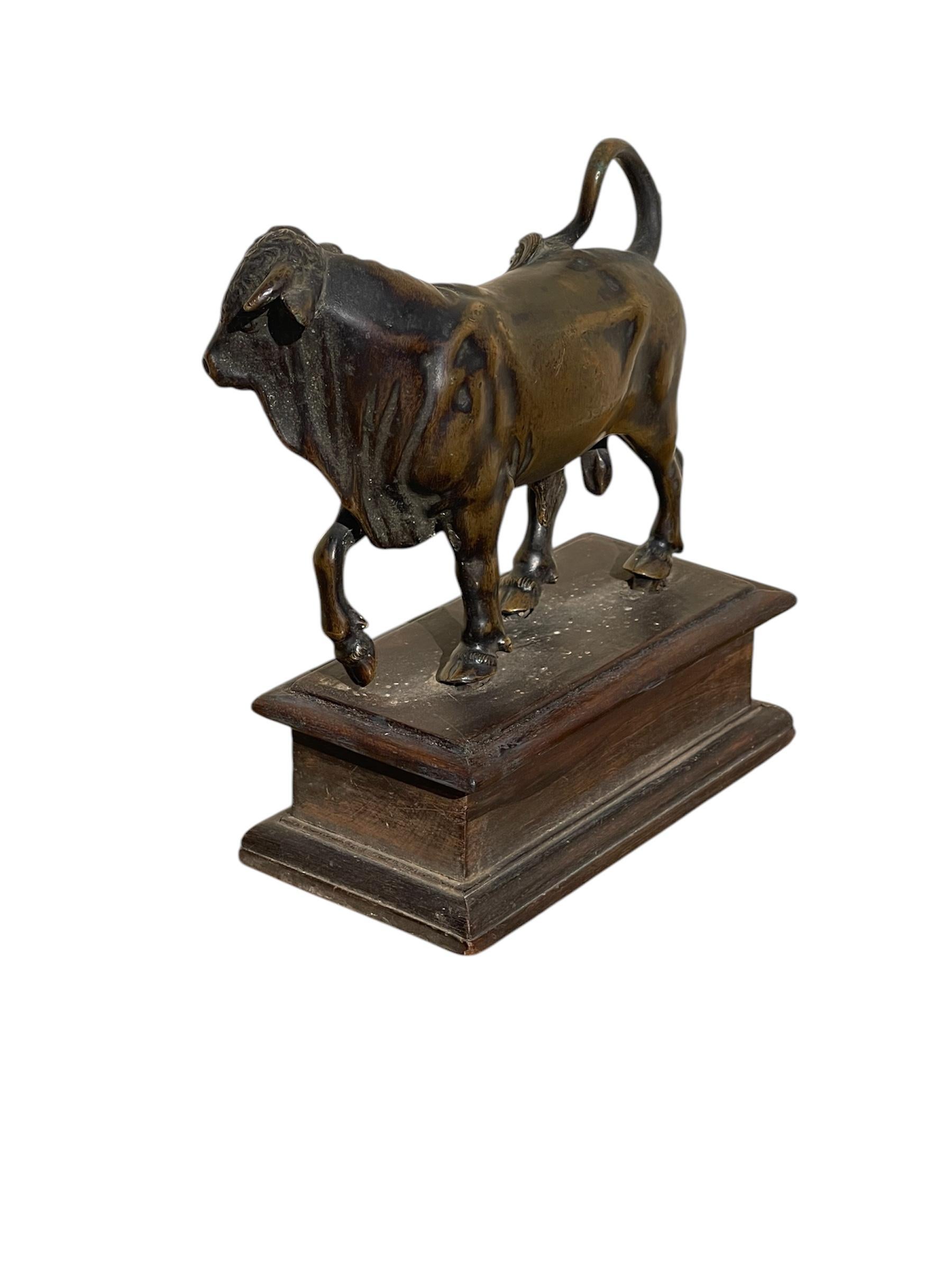 17th Century - Bronze Bull After Jean De Bologne en vente 6