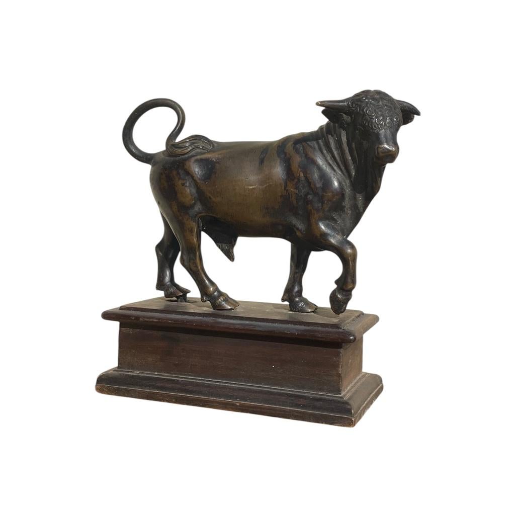 17th Century - Bronze Bull After Jean De Bologne en vente 7