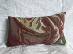 17th Century Brussels Baroque Abstract Tapestry Pillow