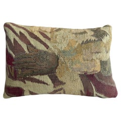 17. Jahrhundert Brüsseler Barock Figural Tapisserie Kissen