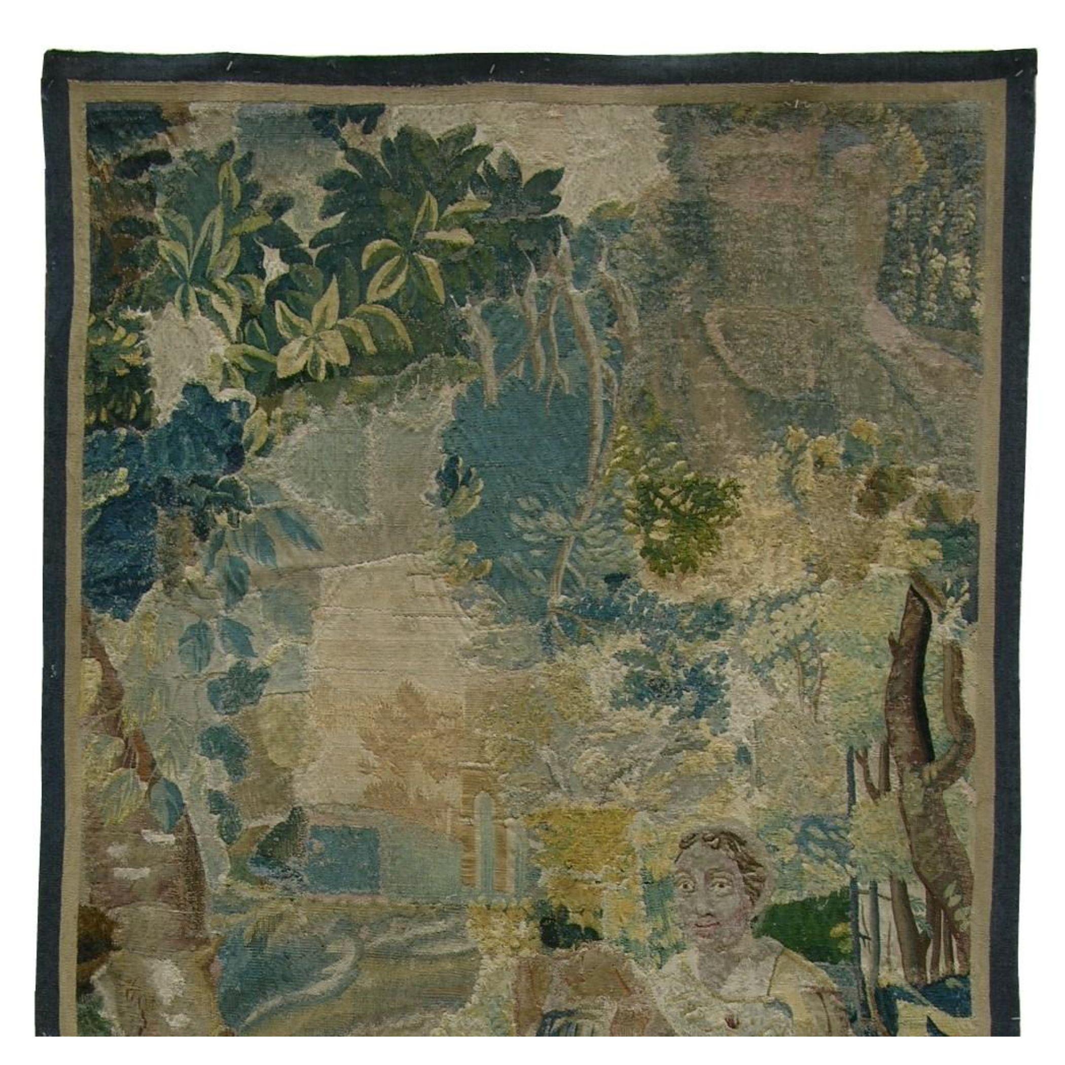 Other 17th Century Brussels Tapestry 7' X 3'1