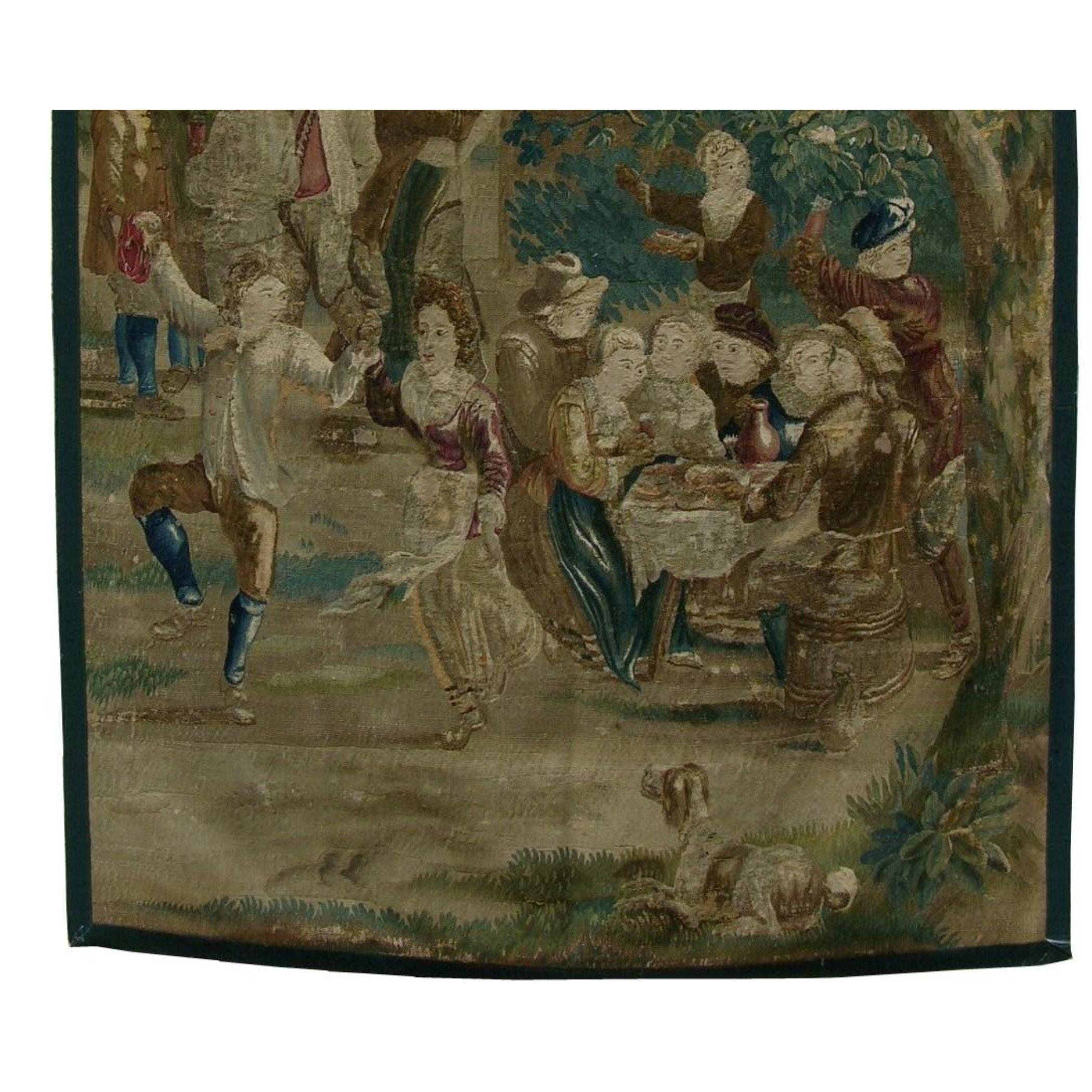 Unknown 17th Century Brussels Tapestry 8'7