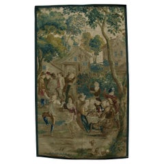 Antique 17th Century Brussels Tapestry 8'7" X 5'2"