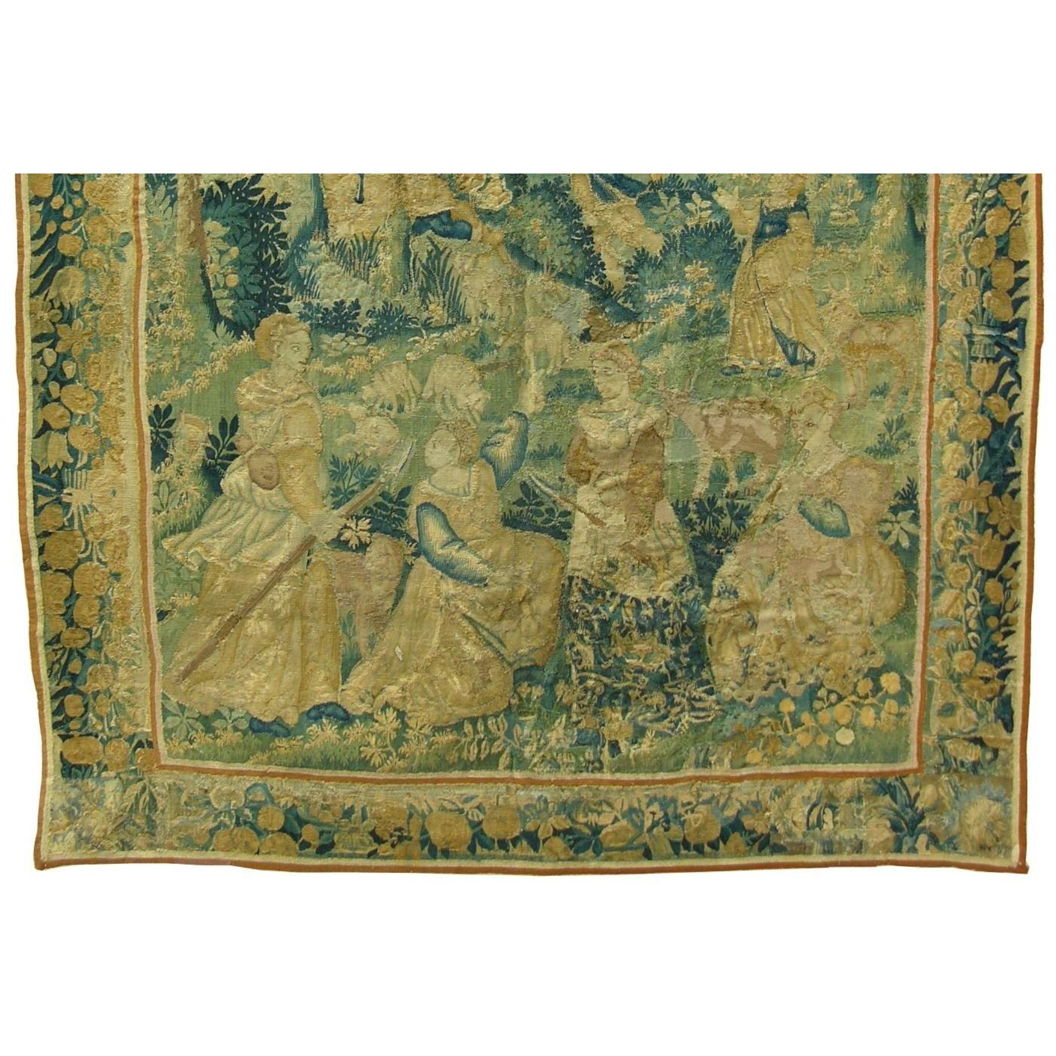 Unknown 17th Century Brussels Tapestry 8'8
