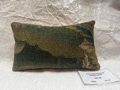 17th Century Brussels Tapestry Fragment Pillow