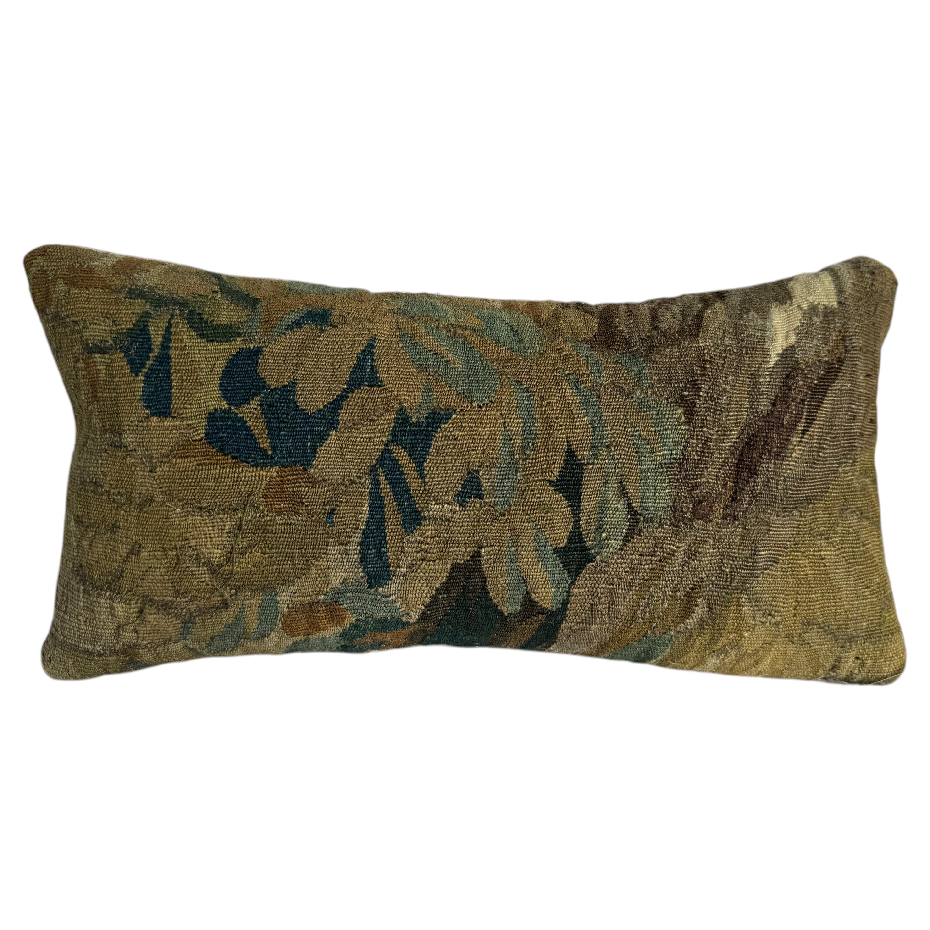 17th Century Brussels Tapestry Pillow