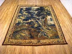 17th Century Brussels Verdure Landscape Tapestry in Chinoiserie Style